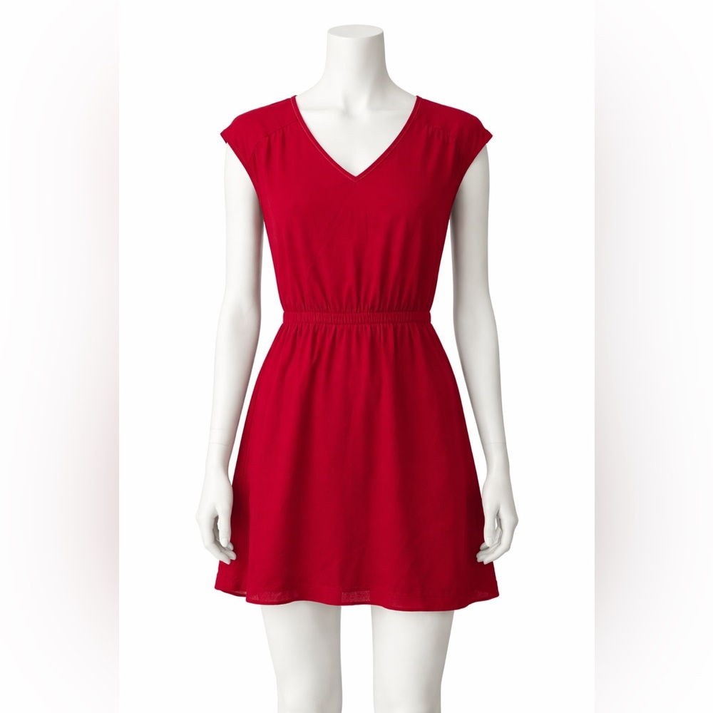 H&M Vibrant Red Mini Dress